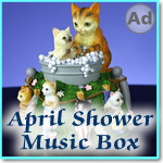April Shower Music Box