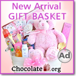 New Arrival Baby Girl Gift Basket